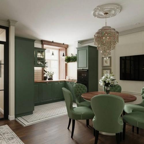 Зеленого много не бывает.