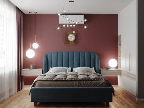 Прекрасно подобранные цвета для спальни!