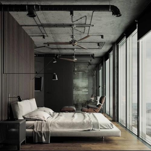 Лофт с правильными окнами. 01