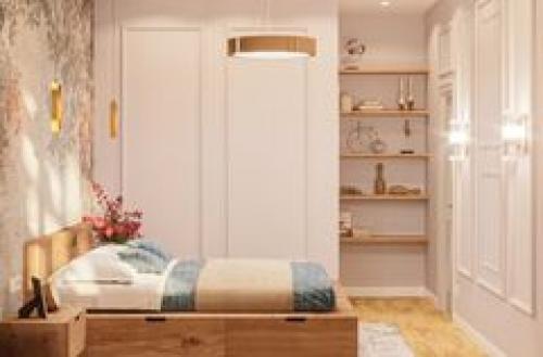 Спальня с местом для отдыха и чтения. 02