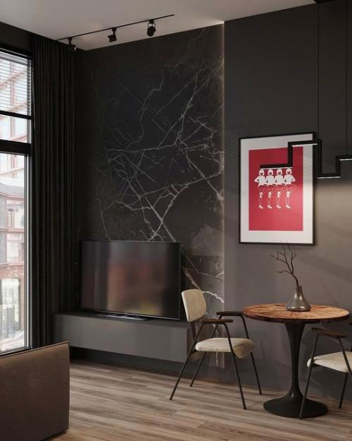 Заметила, на первый взгляд, парадокс: чем больше квартира, тем она светлее. 07