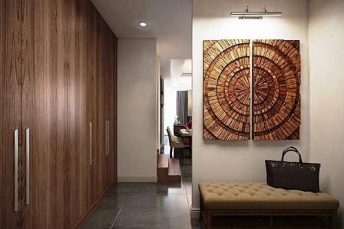 Подборка модульных картин в интерьере. 03