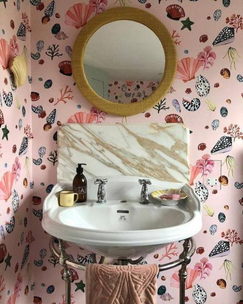 Пёстрые обои от лондонского бренда Eleanor Bowmer.