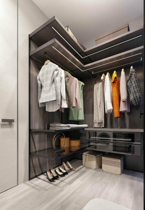Идеи для оформления гардеробной иногда проще всего искать не в каталогах мебели и не в интерьерных журналах, а в кино. 02