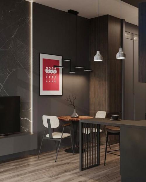 Заметила, на первый взгляд, парадокс: чем больше квартира, тем она светлее. 02