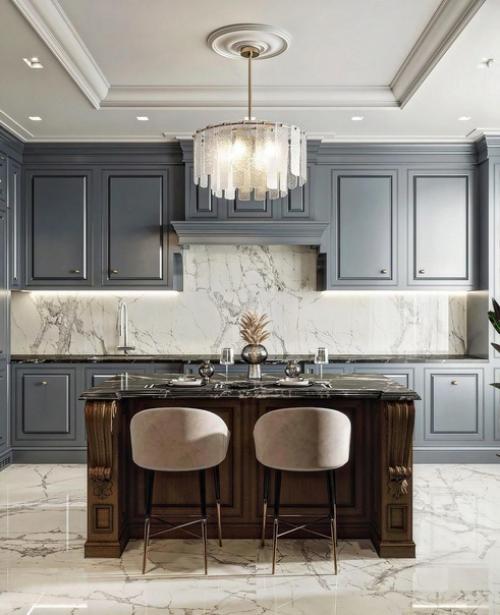 Кухня в стиле современная классика. 02