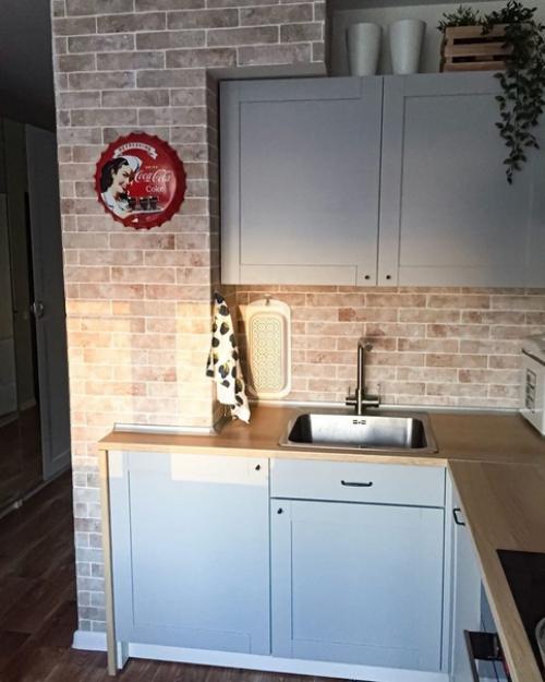 Уютная кухня. Очень стильная! 09