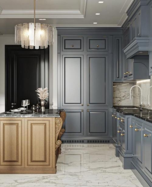 Кухня в стиле современная классика. 05