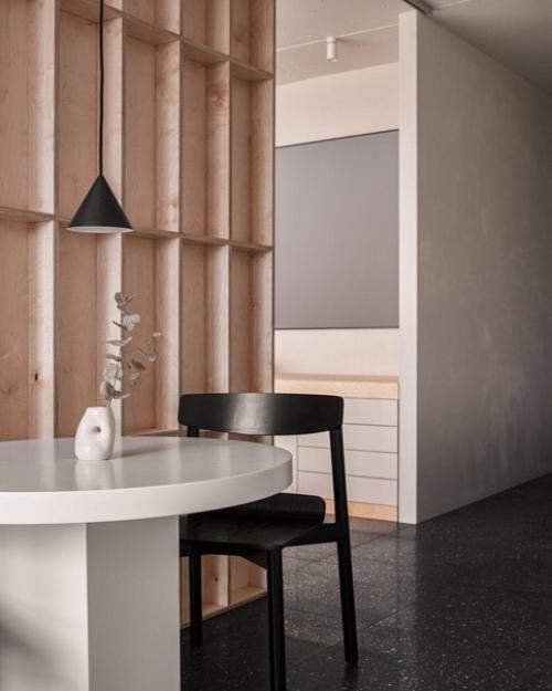 Интерьер квартиры в восточном аскетичном стиле. 01