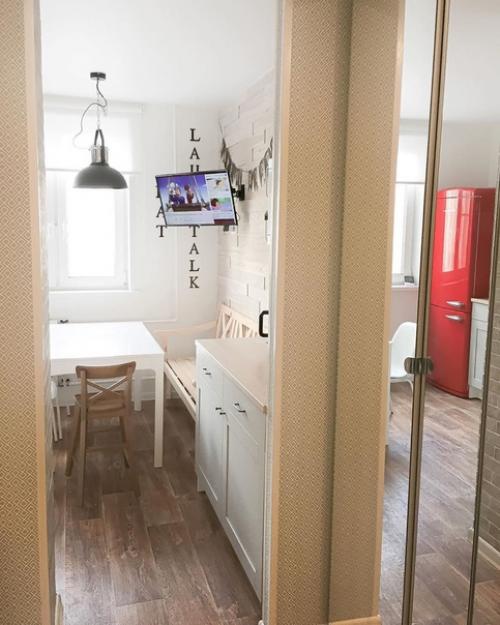 Уютная кухня. Очень стильная! 02