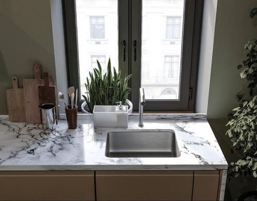 Современный уютный интерьер, наполненный теплыми тонами. 04