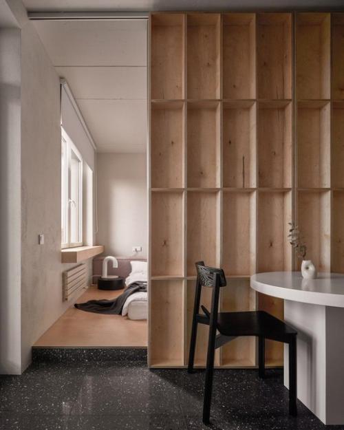 Интерьер квартиры в восточном аскетичном стиле. 02