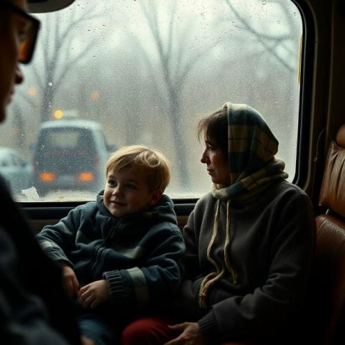 Десять лет в браке, двое детей, обычная семья.  