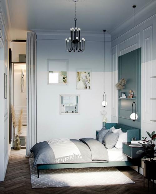 Современный уютный интерьер, наполненный теплыми тонами. 06