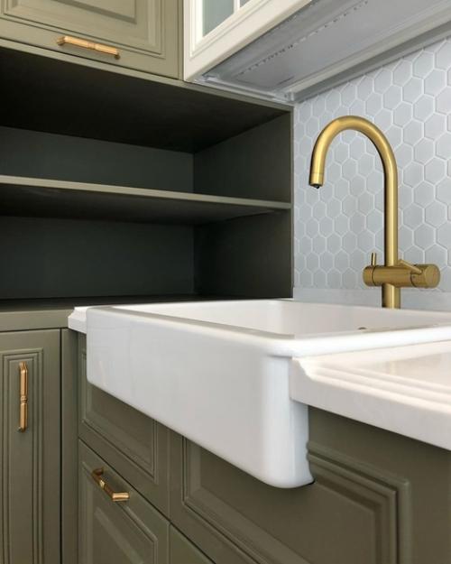 Очень крутой цвет кухни! 06