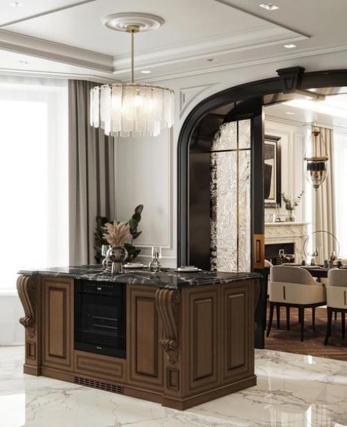 Кухня в стиле современная классика. 03