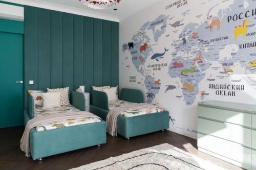 Интерьер квартиры, площадью - 113 кв. 09