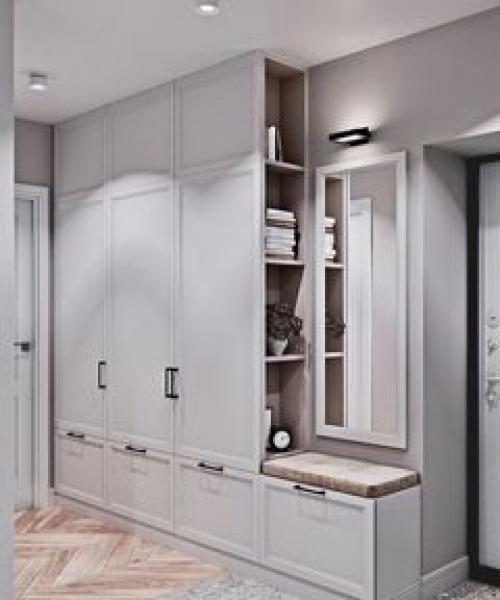 Варианты прихожих.  Все стильные и интересные. 06