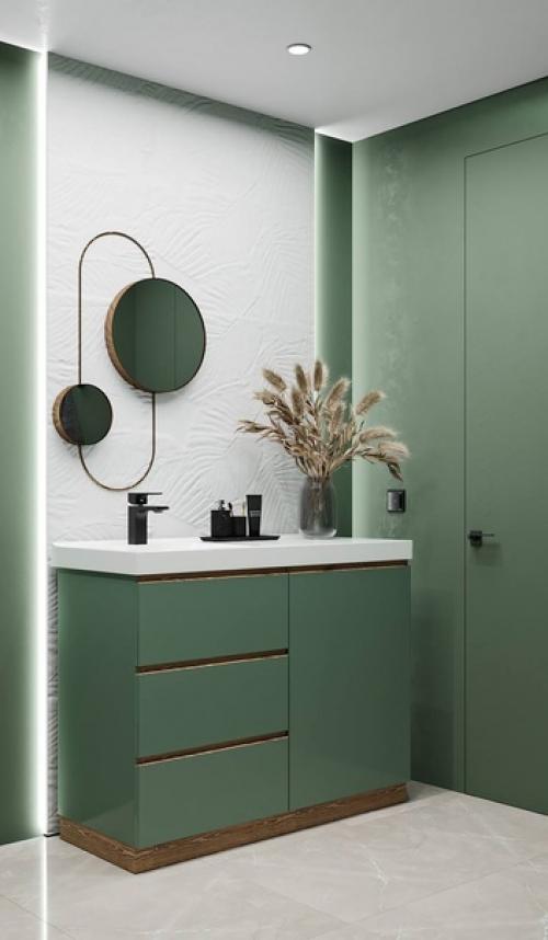 Современный светлый интерьер 2-х комнатной квартиры, площадью - 43 кв. 07