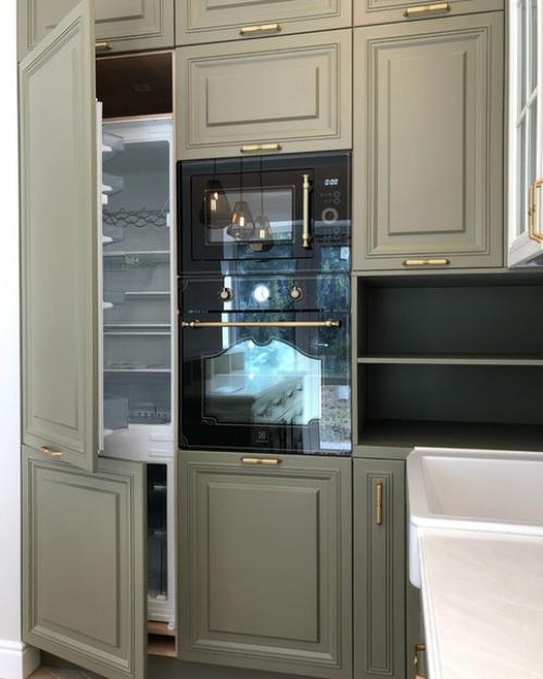 Очень крутой цвет кухни! 03