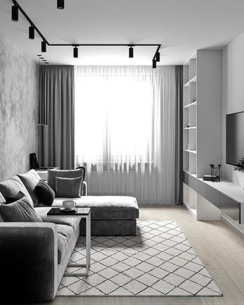 Этот интерьер построен на ощущении спокойствия, чистоты и продуманной сдержанности. 07