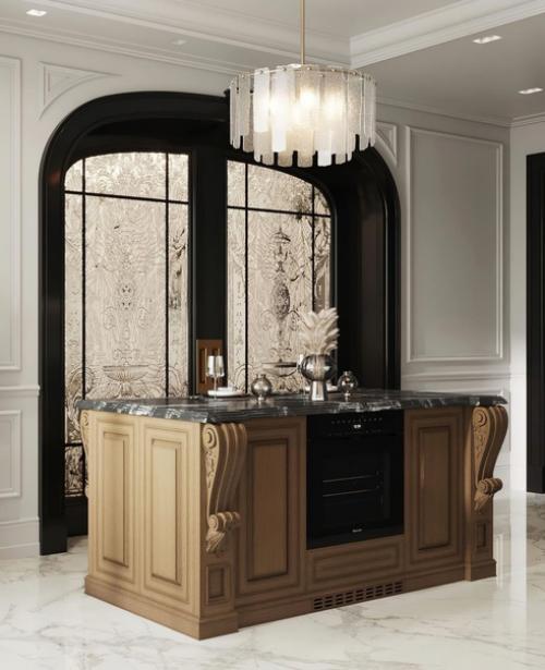 Кухня в стиле современная классика. 01