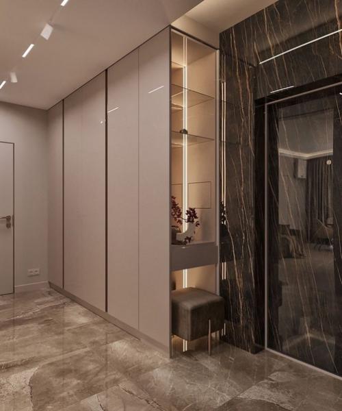 Варианты прихожих.  Все стильные и интересные.