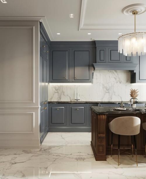 Кухня в стиле современная классика. 08