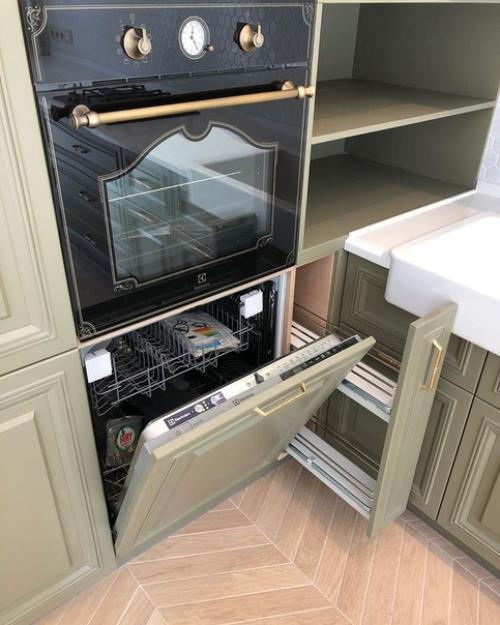 Очень крутой цвет кухни! 02