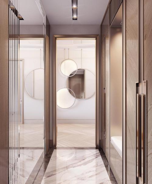 Интересный вариант прихожей.