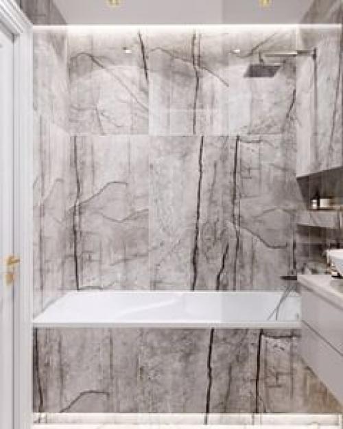 Лаконичный, простой и очень красивый санузел!