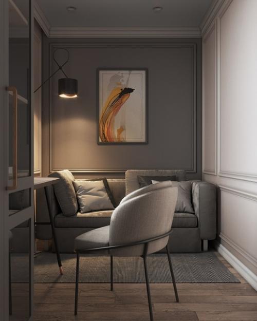 Невероятно стильно. Трех комнатная квартира площадью 100 м 2. 04