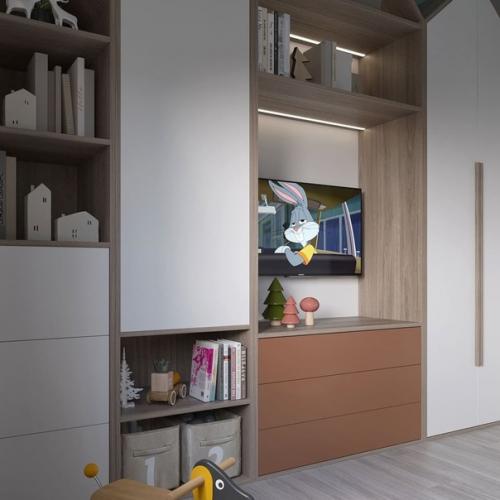 Детская комната в загородном доме. 06