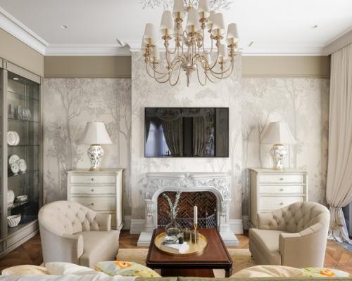 Гостиная площадью 22 кв. 01