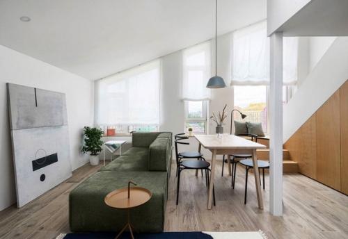 Квартира в мансарде, площадью 30 кв. 06