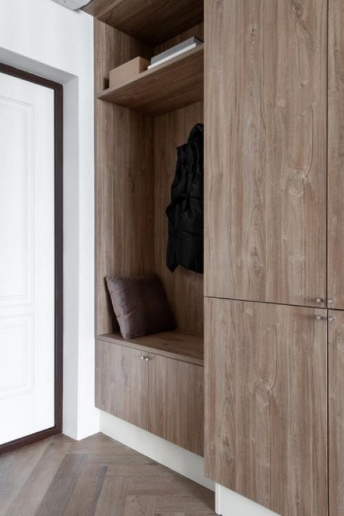 Стильный и элегантный интерьер однокомнатной квартиры. 08