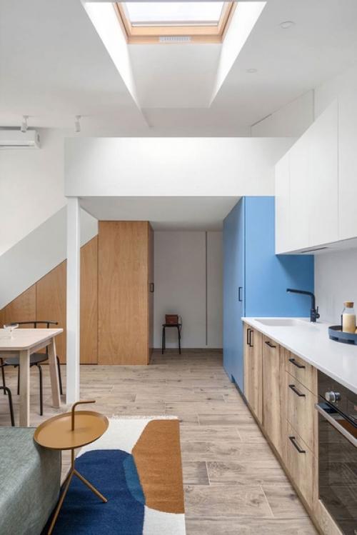 Квартира в мансарде, площадью 30 кв. 01