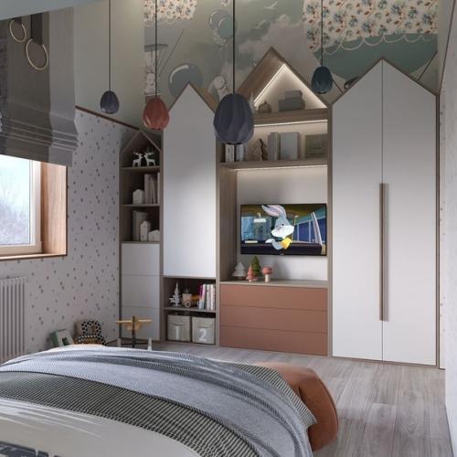 Детская комната в загородном доме. 02