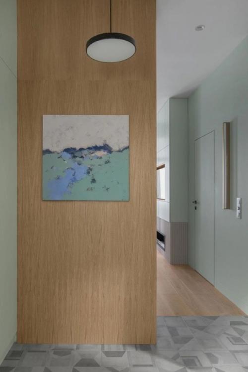 Природный минимализм.  Атмосфера загородного дома в центре города. 06