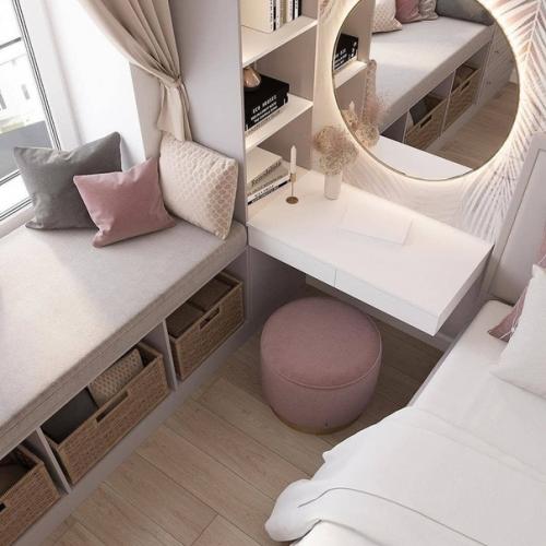 Небольшая комната, в которой удалось поместить все, что нужно для комфортной жизни. 03