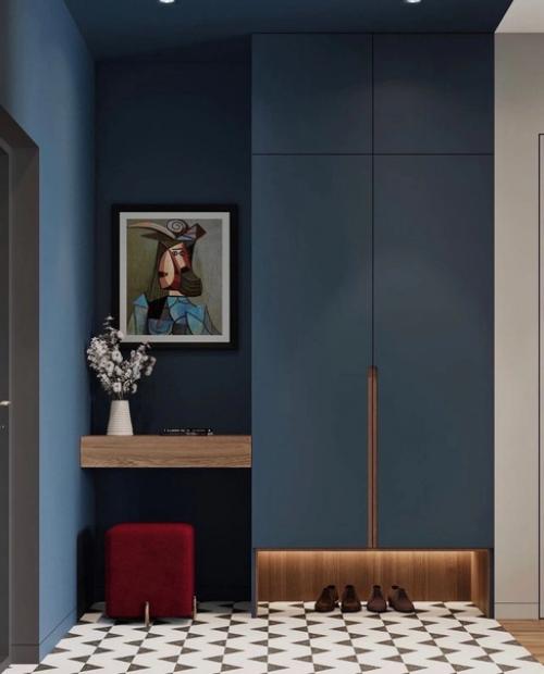 Дизайн - проект небольшой квартиры для временного проживания. 07