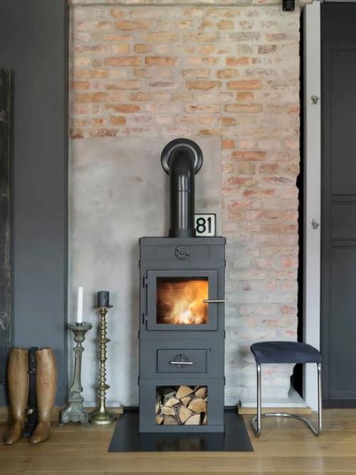 Квартира на чердаке в Швеции, напоминающая скорее парижские или нью-йоркские апартаменты. 03