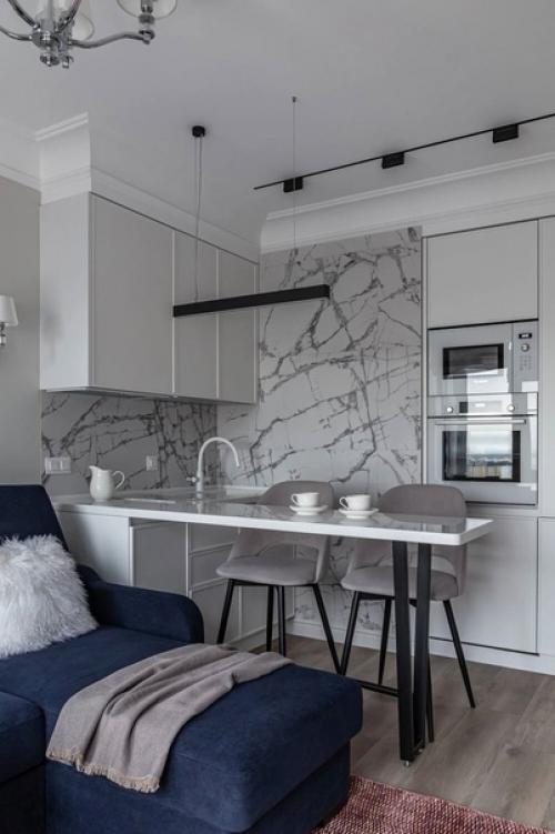 Трёхкомнатная квартира, площадью 74 кв. 01