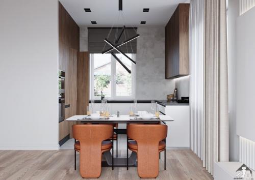 Кухня гостиная с проходом в кладовую. 04