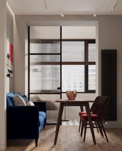 Дизайн - проект небольшой квартиры для временного проживания. 02