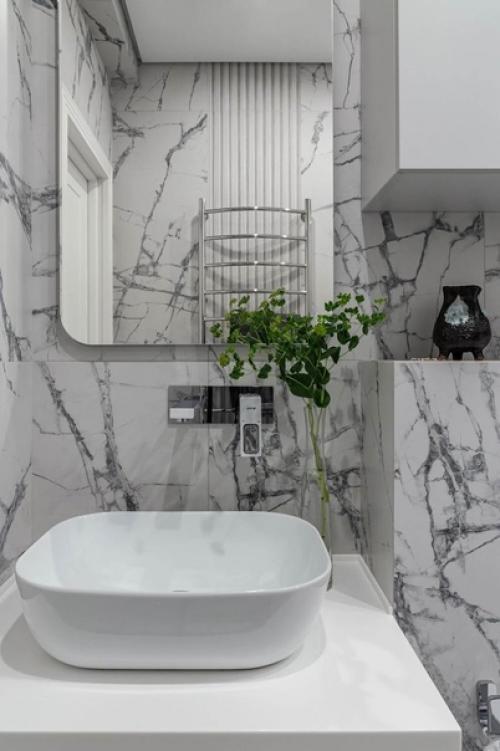 Трёхкомнатная квартира, площадью 74 кв. 07