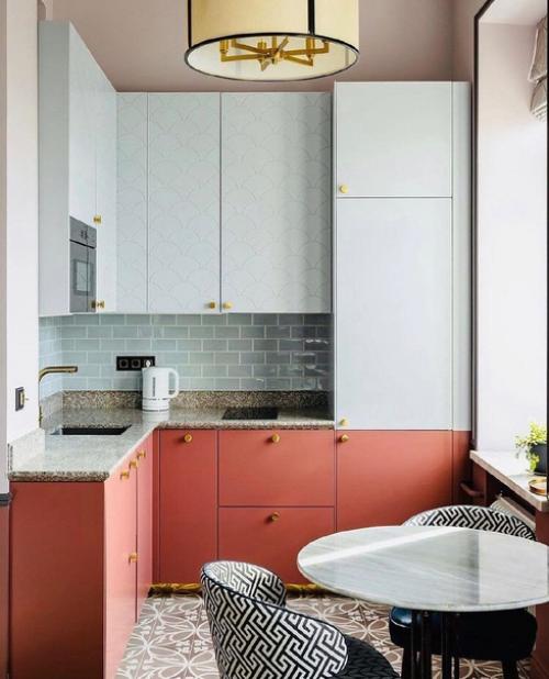 Кухня в квартире, общей площадью - 38 кв.