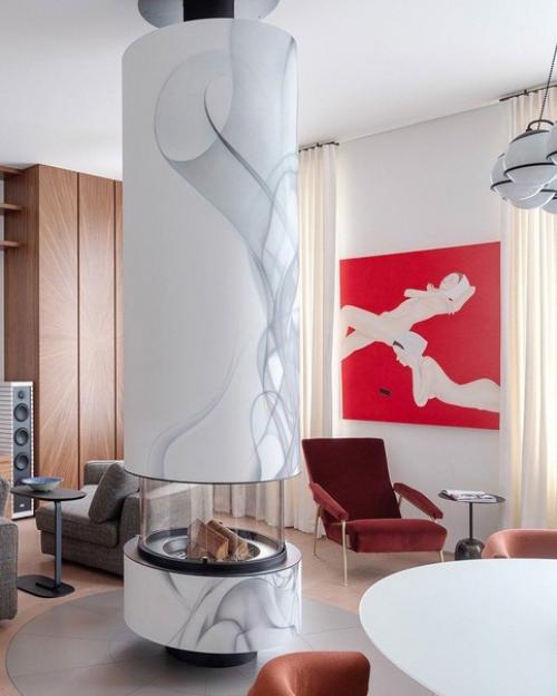 Светлая, солнечная и просторная, с возможностью спроектировать камин. 02