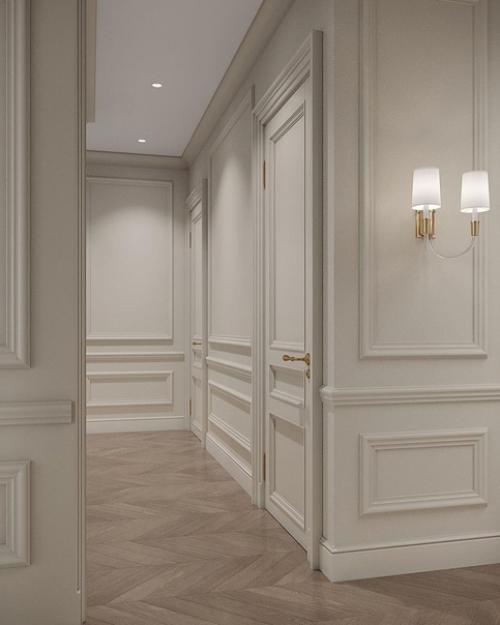 Прихожая в стиле - современная классика. 01