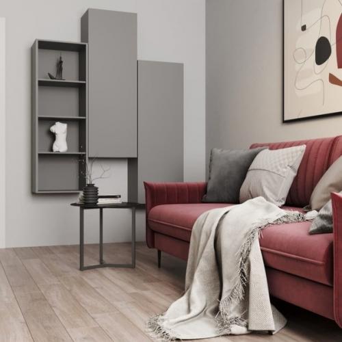 Очень лаконичная и в то же время сочная гостевая комната. 04